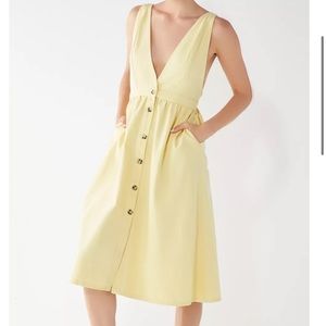 Urban Outfitters Lavender Button Down Dress